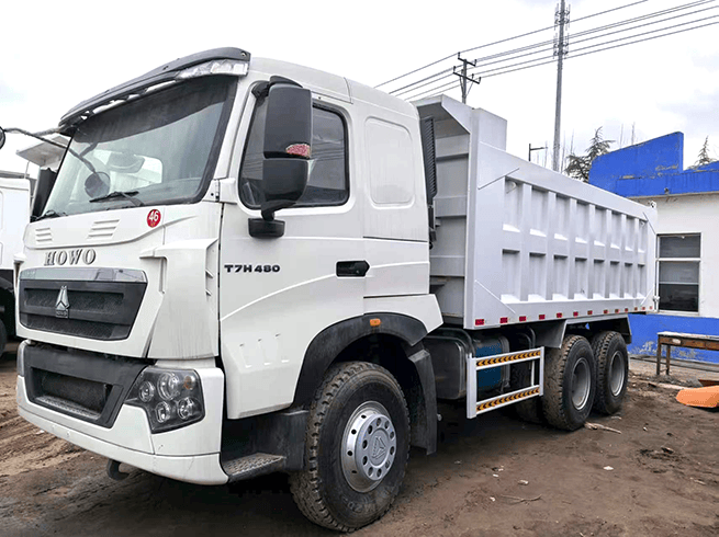 Second-hand dump truck