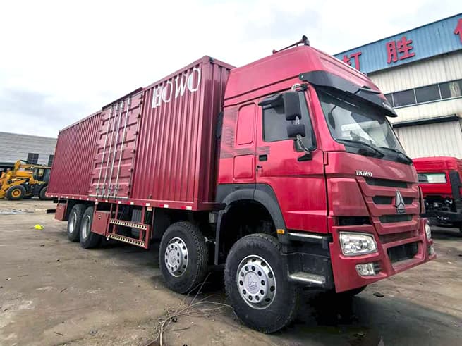 An almost brand-new van